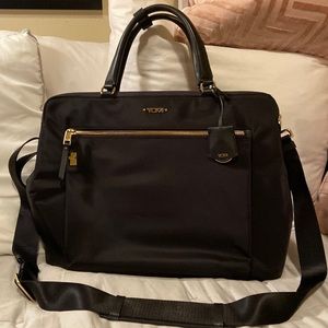 Tumi Clare Double Zip Briefcase